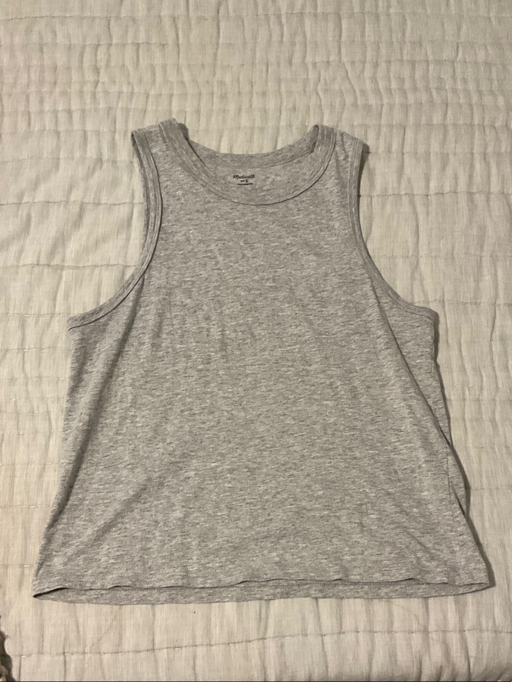 Madewe;; Light Gray Women’s Sleeveless Tank Top
